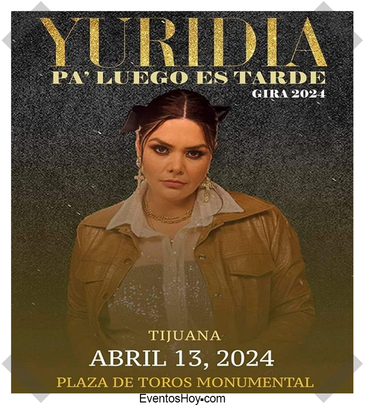 Yuridia en Tijuana 2024 ️